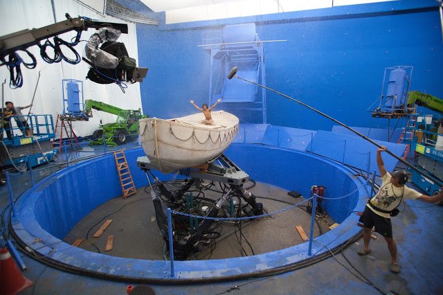 behind the seen of "life of Pi"
